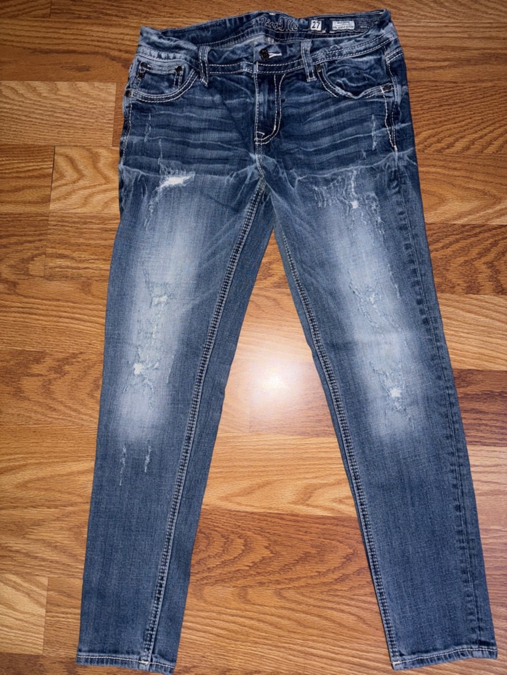 Miss Me Mid-Rise Easy Ankle Skinny Jeans